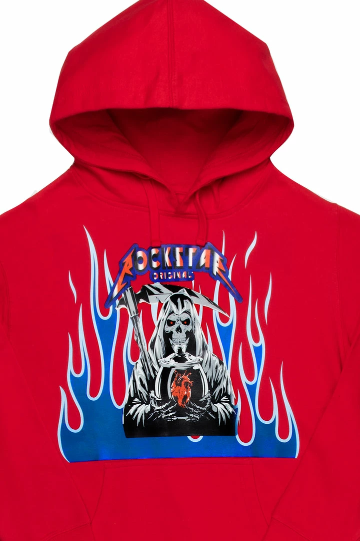 Cheap 👍 MENS HOODIES & SWEATSHIRTS Tops SETTI HOODIE-RED ⭐ 2 MENS HOODIES & SWEATSHIRTS Tops SETTI HOODIE-RED