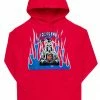 MENS HOODIES & SWEATSHIRTS Tops SETTI HOODIE-RED
