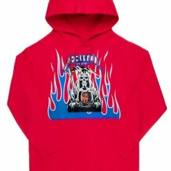 MENS HOODIES & SWEATSHIRTS Tops SETTI HOODIE-RED