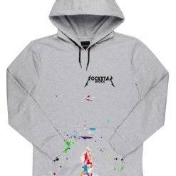 MENS HOODIES & SWEATSHIRTS SHEFF PAINTER HOODIE-GREY Tops