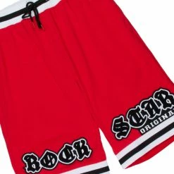 MENS SHORT SETS THORIAS JERSEY/SHORT SET-RED Track Sets