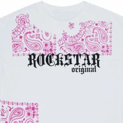MENS TEES SKI GRAPHIC T-SHIRT-PINK Tops