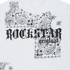 MENS TEES SKI GRAPHIC T-SHIRT-WHITE