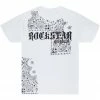MENS TEES SKI GRAPHIC T-SHIRT-WHITE
