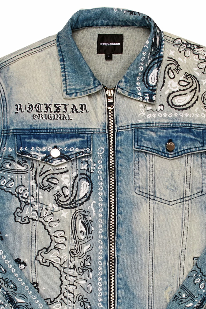 Coupon 🛒 MENS DENIM JACKETS SKI PRINTED JACKET- BLUE 💯 2 MENS DENIM JACKETS SKI PRINTED JACKET- BLUE