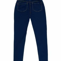 WOMENS JEANS Best Seller SKULL SKINNY JEAN-MED. WASH