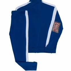 MENS TRACK SETS SONIK ZIPPER JACKET TRACK SET-ROYAL/WHITE