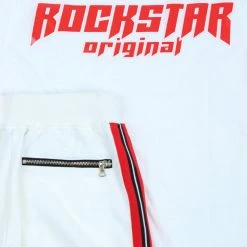 MENS SHORT SETS Spencer Short Set (White) Track Sets