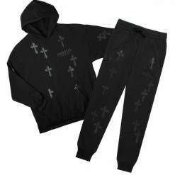 Best Sale ❤️ MENS TRACK SETS STARK TRACK SET-BLACK 🛒 10 MENS TRACK SETS STARK TRACK SET-BLACK