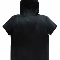 Coupon 😀 MENS HOODIES & SWEATSHIRTS Tops STORMY SHORT SLEEVE HOODIE-BLACK 🥰 5 MENS HOODIES & SWEATSHIRTS Tops STORMY SHORT SLEEVE HOODIE-BLACK