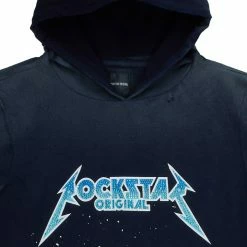 MENS HOODIES & SWEATSHIRTS STORMY SHORT SLEEVE HOODIE-NAVY