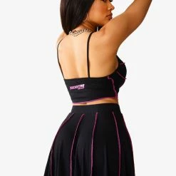 WOMENS DRESSES ENYA SKIRT SET - BLACK Best Seller