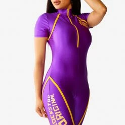 WOMENS ROMPERS & JUMPSUITS HARPER ROMPER - PURPLE