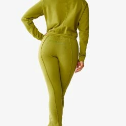 WOMENS TRACK SETS AVIVA JOGGER SET - OLIVE