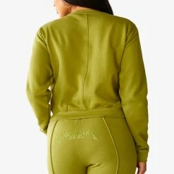 WOMENS TRACK SETS AVIVA JOGGER SET - OLIVE