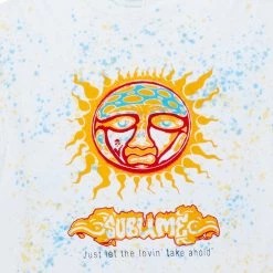 MENS TEES SUBLIME T-SHIRT-WHITE/MULTI