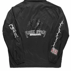 MENS JACKETS Jackets & Outerwear SYMBA NYLON JACKET-BLACK