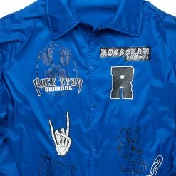 Discount ⭐ MENS JACKETS SYMBA NYLON JACKET-ROYAL BLUE 😀 10 MENS JACKETS SYMBA NYLON JACKET-ROYAL BLUE