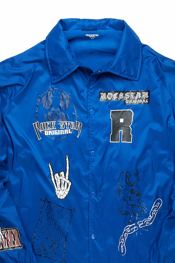 Discount ⭐ MENS JACKETS SYMBA NYLON JACKET-ROYAL BLUE 😀 5 MENS JACKETS SYMBA NYLON JACKET-ROYAL BLUE