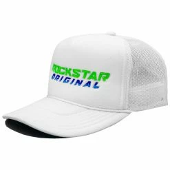 MENS ACCESSORIES SABLE TRUCKER HAT-WHITE