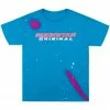 MENS TEES SABLE PRINTED T-SHIRT-BLUE
