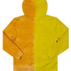 MENS HOODIES & SWEATSHIRTS STRAUD TIE DYE HOODIE YELLOW Tops