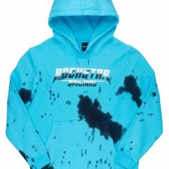 Rockstar Original Sales 28 MENS HOODIES & SWEATSHIRTS Tops TAYLOR HOODIE - TEAL