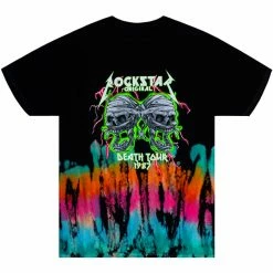 MENS TEES TECCA PRINTED T-SHIRT-BLACK
