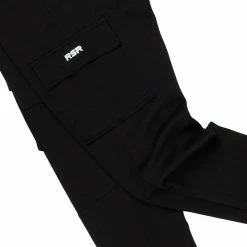 MENS PANTS TITAN GRAPHIC TRACKPANT-BLACK