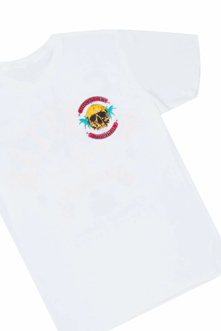 Flash Sale 👏 MENS TRACK SETS DEX T-SHIRT/TRACKPANT SET-WHITE 🎉 3 MENS TRACK SETS DEX T-SHIRT/TRACKPANT SET-WHITE