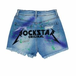 WOMENS SHORTS Best Seller MONEY HUNNY DENIM SHORT-LIGHT WASH