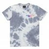 MENS TEES TURE TIE DYE T-SHIRT-BLACK Tops