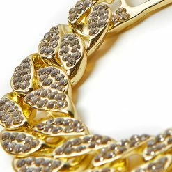 MENS ACCESSORIES TYRELL CHAIN BRACELET-GOLD