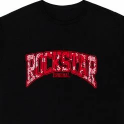 MENS TEES Tops TYRIAN GRAPHIC T-SHIRT-BLACK