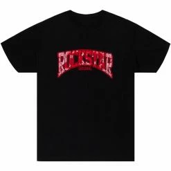 MENS TEES Tops TYRIAN GRAPHIC T-SHIRT-BLACK