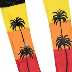 MENS JEANS TOVI OMBRE JEAN- BLACK/YELLOW Denim