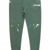 MENS PANTS Track Sets TYRO DISTRESS PAINTER JOGGER- ALPINE