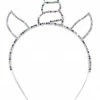WOMENS ACCESSORIES UNICORN EARS HEADBAND - SILVER Best Seller