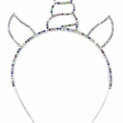 WOMENS ACCESSORIES UNICORN EARS HEADBAND - SILVER Best Seller