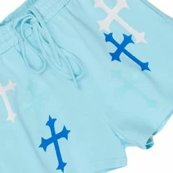 WOMENS SHORT SETS VELORA SHORT SET-TURQUOISE
