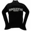 WOMENS HOODIES & SWEATSHIRTS Best Seller VERGE KNIT TOP-BLACK