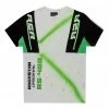 MENS TEES Tops VERTIGO GRAPHIC T-SHIRT-WHITE/GREEN