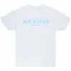 MENS TEES Tops VICARIO GRAPHIC T-SHIRT-WHITE/AQUA