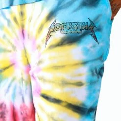 MENS SHORT SETS Track Sets VONHAM TIE DYE SHORT SET- BLK MULTI