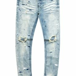 MENS JEANS VINCI PAINTER JEAN- BLUE