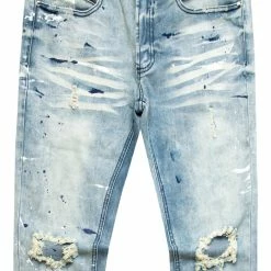 MENS JEANS VINCI PAINTER JEAN- BLUE
