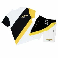 MENS SHORT SETS MARCELLIN SHORT SET-YELLOW/WHITE