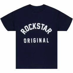 MENS TEES WREX GRAPHIC T-SHIRT-NAVY Tops