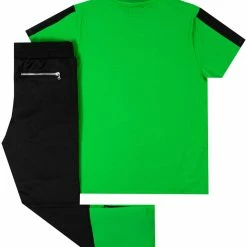 Hot Sale 🔔 BOYS TRACK SETS KIDS WADE T-SHIRT TRACK SET- GREEN New Arrivals 🥰 11 BOYS TRACK SETS KIDS WADE T-SHIRT TRACK SET- GREEN New Arrivals