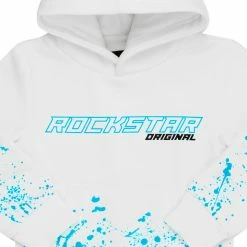 BOYS HOODIES & SWEATSHIRTS Boys White Fidel Painter Hoodie New Arrivals